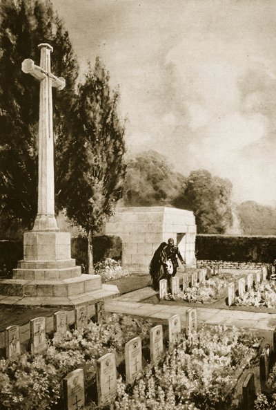 The Cross of Sacrifice by English School