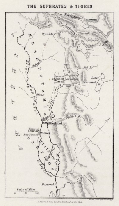 The Euphrates and Tigris by English School