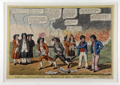 The Fall of Washington by English School