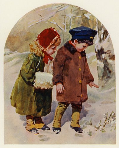 The First Snowdrop by English School