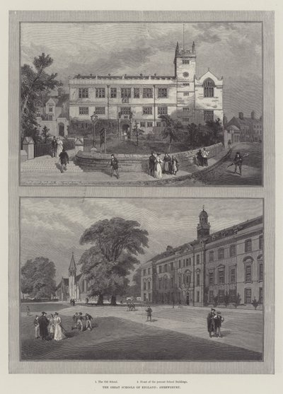 The Great Schools of England, Shrewsbury by English School