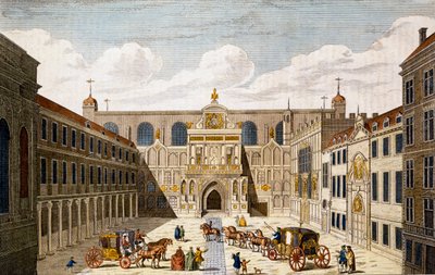 The Guildhall in the City of London by English School