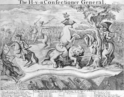 The H- V- N Confectioner General, c.1743 by English School