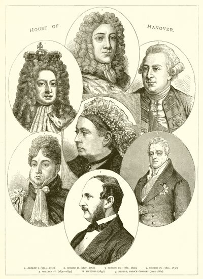 The House of Hanover by English School