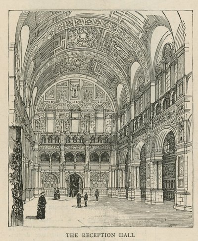 The Imperial Institute: The Reception Hall by English School