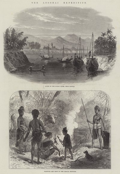 The Looshai Expedition by English School