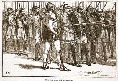 The Macedonian Phalanx by English School