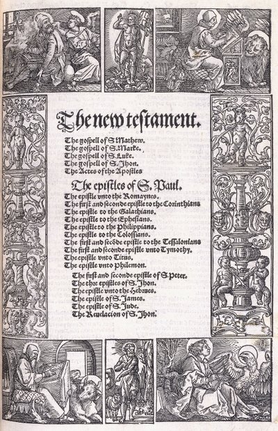 The New Testament by English School
