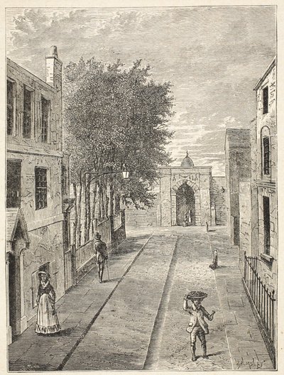 The Old House of Detention, Clerkenwell by English School