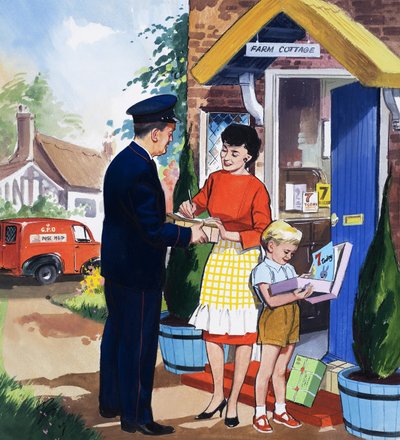 The Post Man by English School