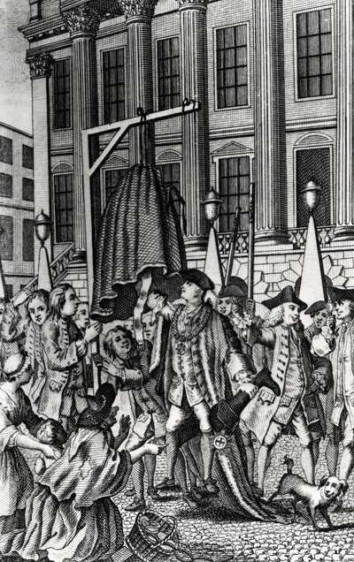 The Rape of the Petticoat by English School