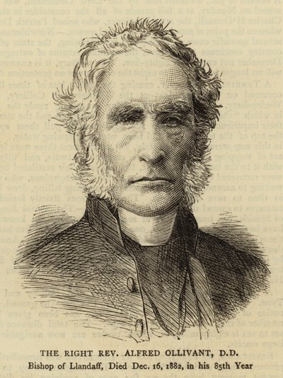 The Right Reverend Alfred Ollivant, DD by English School