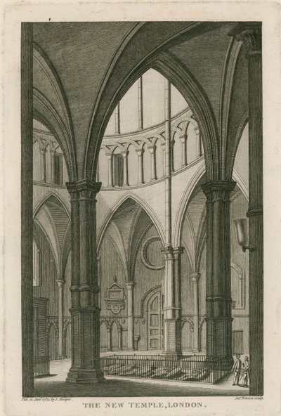 The Temple Church by English School