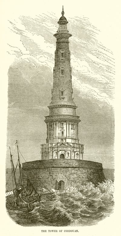 The Tower of Cordouan by English School