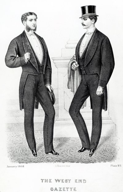 The West End Gazette, English Costumer, 1868 by English School