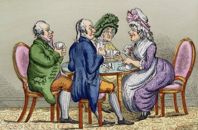 The Whist Party by English School