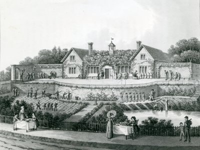 The Work House (engraving) by English School