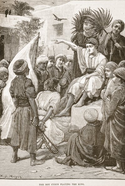 The Boy Cyrus Playing the King by English School