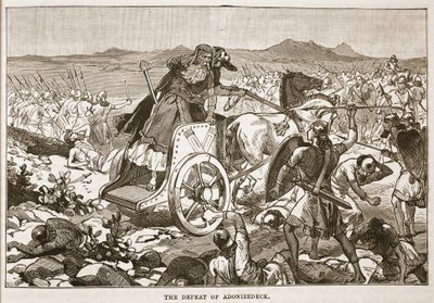 The Defeat of Adonizedek by English School