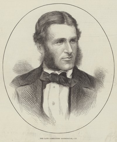 The late Commodore Goodenough, CB by English School