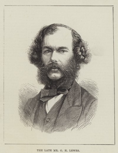 The late Mr G H Lewes by English School