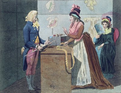 The man milliner by English School