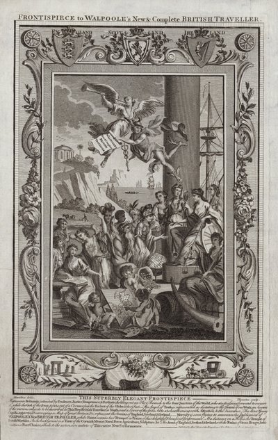 This Superbly Elegant Frontispiece by English School