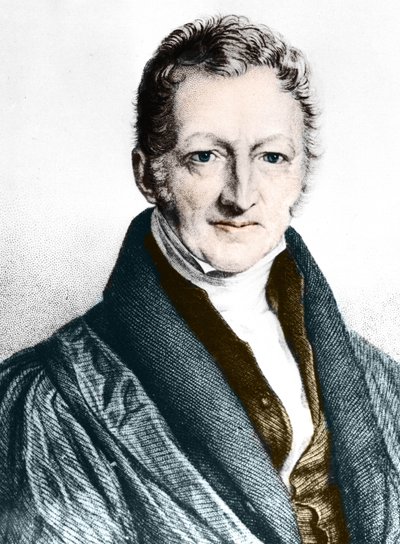 Thomas Robert Malthus by English School