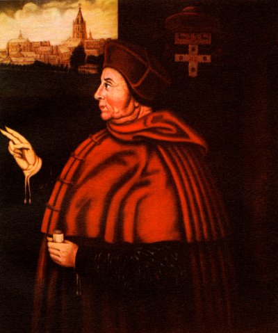 Thomas Wolsey by English School
