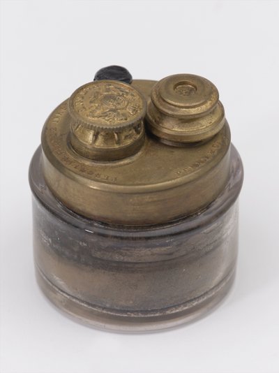 Travelling inkwell, c.1815 by English School
