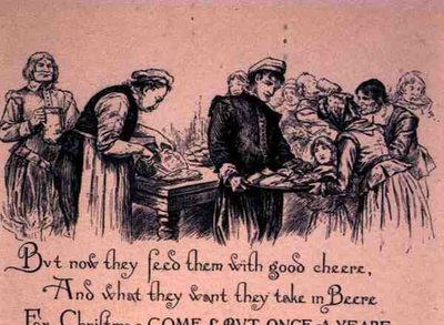 Tudor Christmas Cheer by English School