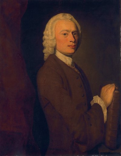 Unknown Man, Called Laurence Sterne by English School