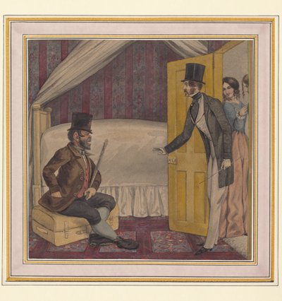 Untitled (rented room) by English School