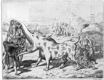 Vaccination, published by J.L.Stuart, 1802 by English School