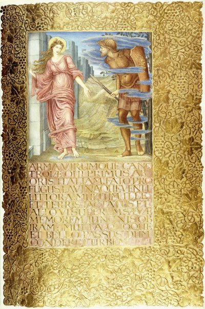 Venus and Aeneas by English School
