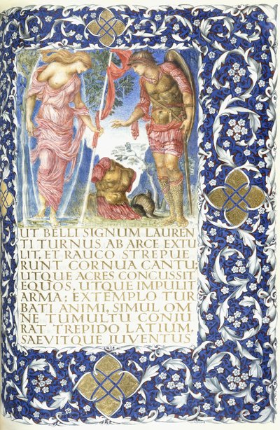 Venus giving armour to Aeneas, 1874-c.1919 by English School