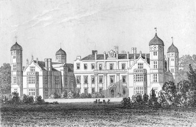 View of Cobham Hall by English School