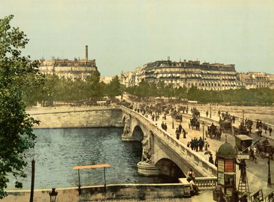 View of Paris by English School