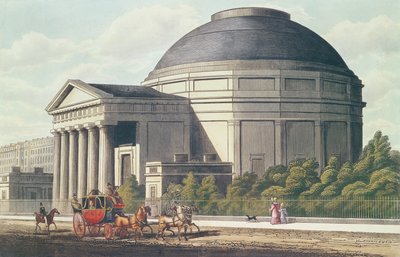View of the Colosseum, Regents Park by English School