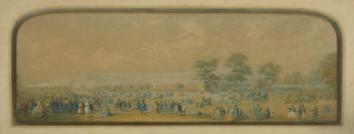 View of the Crystal Palace, 1851 by English School