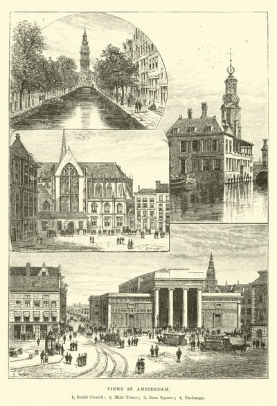 Views in Amsterdam by English School