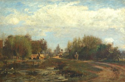 Village Pond at Armsbridge by English School