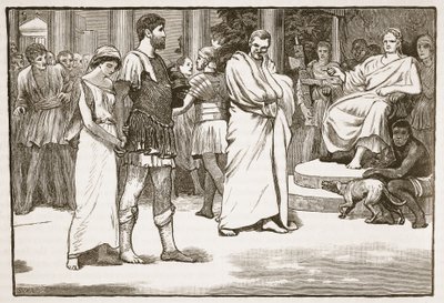 Virginia in the Forum by English School