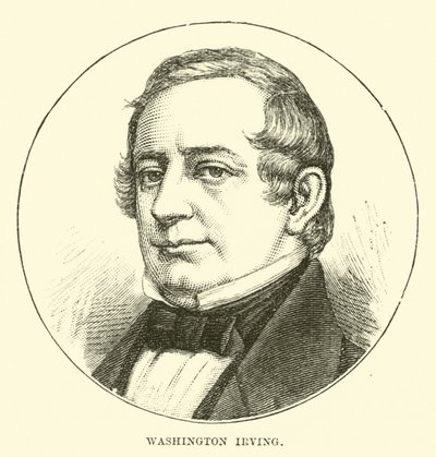 Washington Irving by English School