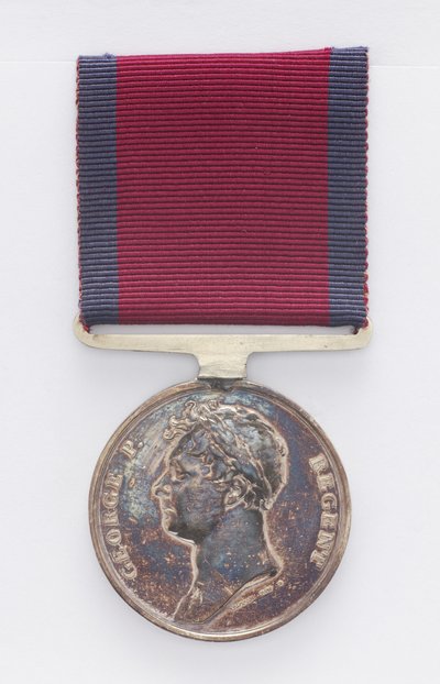 Waterloo Medal by English School