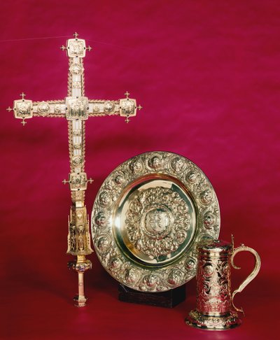 Westminster Abbey Gold Altar Pieces by English School
