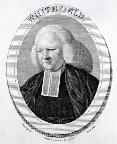 Whitefield, engraved by Trotter after Russell by English School