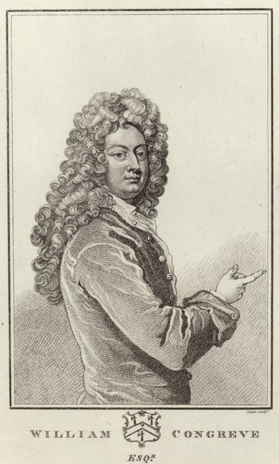 William Congreve by English School