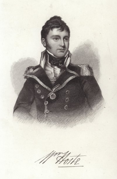 William Hoste, British naval officer by English School