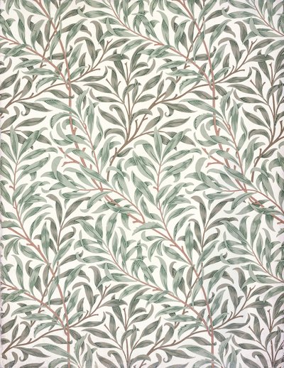 Willow Bough, wallpaper design, 1874 by English School